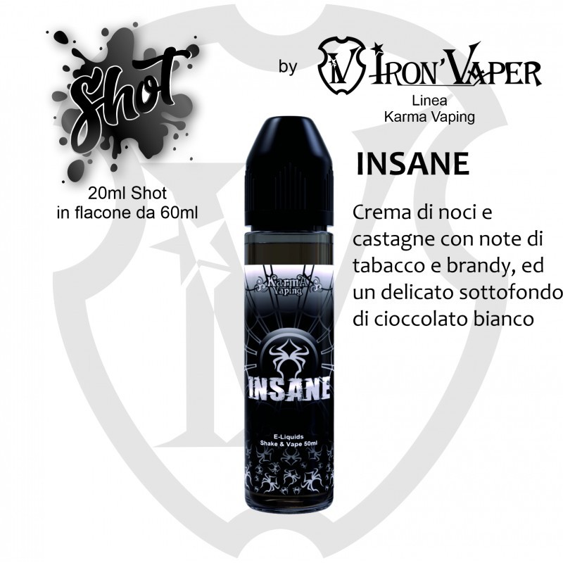 Iron Vaper Karma Vaping Insane Aroma 20 ml aromi istantanei karma vaping insane 20 ml karma vaping