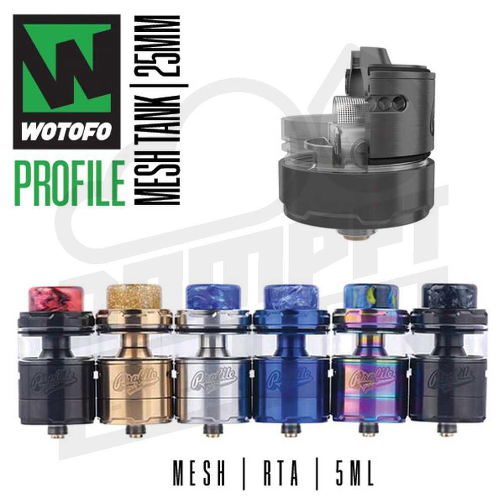 Wotofo Profile Unity RTA wotofo profile unity rta 5ml 25mm mesh verdampfer