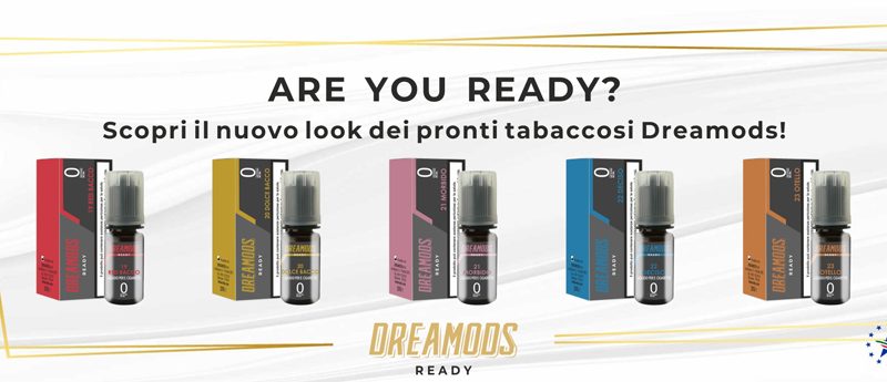 dreamods liquidi pronti 10ml Dreamods Liquidi Pronti 10ml Banner sito 800x345