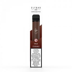 ELFBAR 600 USA E GETTA POD COLA 20 MG/ML