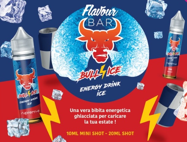 flavour bar Supreme Flavour Bar Bull Ice e Cotton Candy Ice bull ice supreme 20 ml