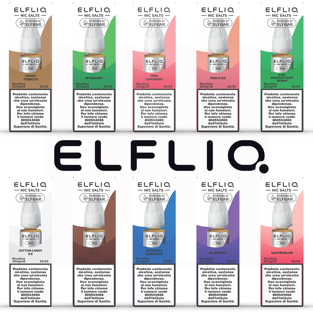 Elfliq by Elfbar elfliq by elfbar Elfliq by Elfbar elfliq svapobottega