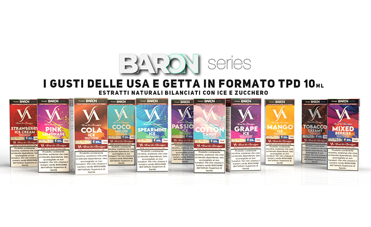 Valkiria Baron 10ml Liquidi Pronti TPD valkiria baron 10ml liquidi pronti tpd Valkiria Baron 10ml Liquidi Pronti TPD valkiria baron 10ml tpd