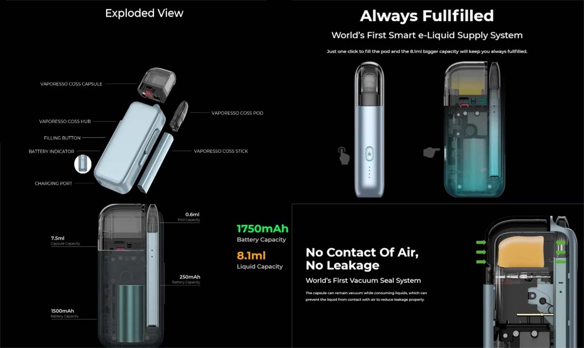 Vaporesso Coss Pod Mod vaporesso coss Vaporesso COSS vaporesso coss pod