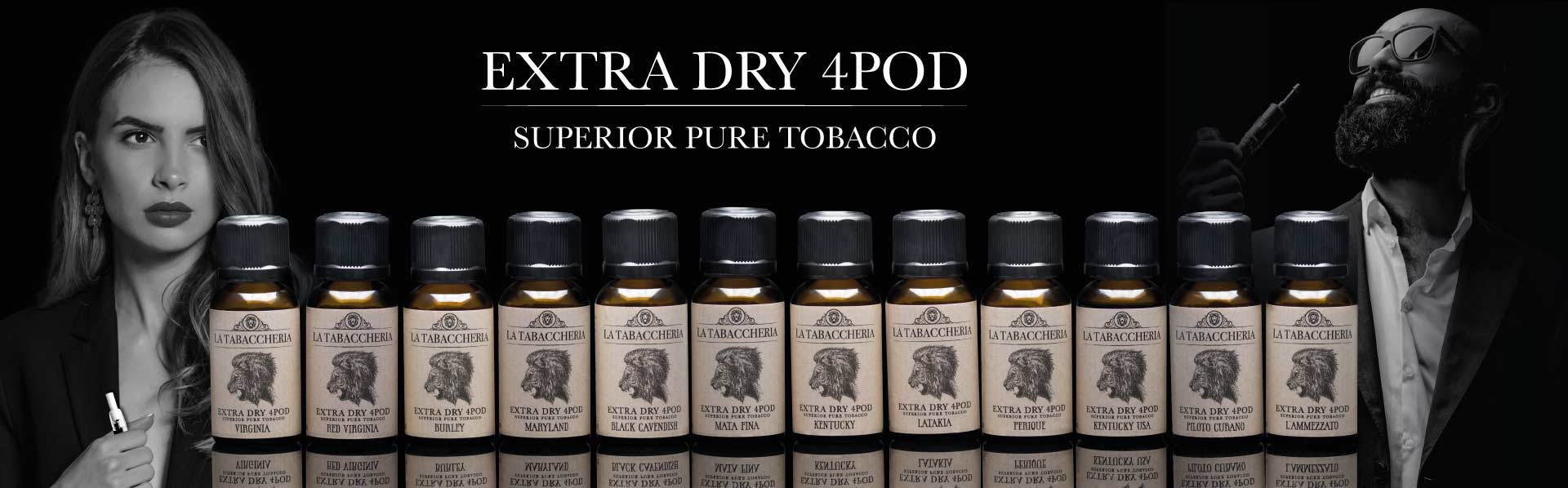 La Tabaccheria Extra Dry 4POD aroma 20ml Superior Pure Tobacco la tabaccheria extra dry 4pod aroma 20ml La Tabaccheria Extra Dry 4POD aroma 20ml la tabaccheria extra dry slide 1 1
